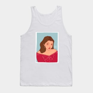 Nina Zenik of Shadow and Bone Tank Top